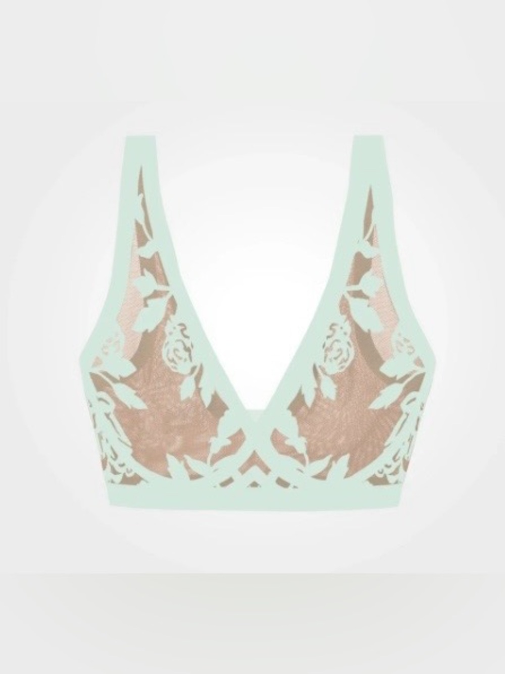 Eby Sheer Bralette, size MDD